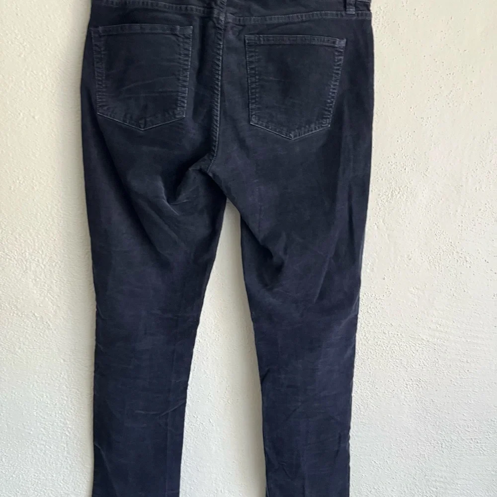 J. Crew Woman Navy City Fit Cotton Pant, Size 28R